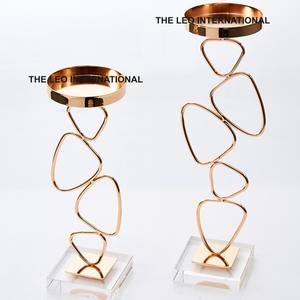 Simple Festival <b>Candle</b> Holder Premium Table Decor <b>Candle</b> Cup Christmas Celebration Party <b>Dinner</b> Wholesale - Product Image 4