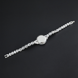 Reloj de Pulsera de Lujo para Mujer ZD0014 con Logotipo Personalizado, Reloj de Joyería con Diamantes de Circonio para Mujer - Product Image 2