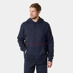 Sweats à capuche chauds pour hommes, coton lourd, motif uni, streetwear, thermique d'hiver, taille personnalisée disponible, respirant, sweats à capuche pour hommes - Product Image 1