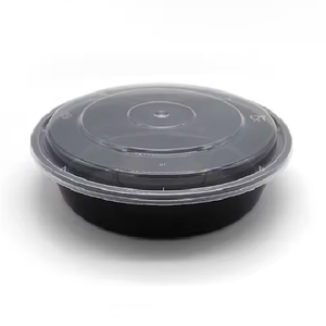 OEM ODM พลาสติก PP กล่องอาหารกลางวันแบบฉีดสไตล์สดใสที่ทันสมัยเป็นมิตรต่อสิ่งแวดล้อมภาชนะบรรจุเนื้อแบบพับได้สำหรับใช้ในงานแต่งงาน - Product Image 5