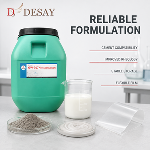 Latex copolymère VAE GW-707N de qualité industrielle pour revêtements imperméables à base de ciment, revêtements muraux et panneaux PVC - Product Image 6