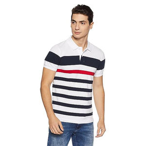 Chemise de golf pour homme avec logo personnalisé, anti-froissement, séchage rapide, 100% coton, manches courtes, décontractée - Product Image 4