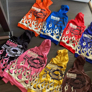 Nouveau style de sweat à capuche Logo personnalisé 100% coton impression personnalisée sweats à capuche et sweat-shirts pour hommes respirant sweat à capuche zippé pour hommes - Product Image 6