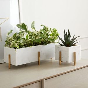 Maceta de Mármol Personalizable para Uso Diario, Apta para Exhibición de Plantas de Uso Regular - Product Image 5