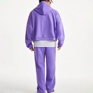 Conjunto Deportivo de Invierno Unisex Personalizado con Sudadera con Capucha y Pantalones Deportivos, Envío Aéreo - Product Image 3