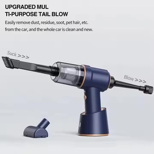 Potente vacío inalámbrico para coche-Mini portátil de alta succión de mano para el hogar y Auto-Limpiador compacto recargable en seco/húmedo fuerte - Product Image 6
