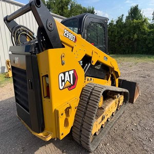 รถตักล้อยาง CAT 299D3 แบบตีนตะขาบขนาดเล็ก พร้อมบุ้งกี๋ สำหรับงานก่อสร้าง งานฟาร์ม และงานในสวน - Product Image 6