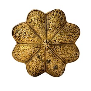 Boîtes à épices en laiton antique en forme de fleur conçues à la main, parfaites pour le stockage de la cuisine à domicile et l'organisation au meilleur prix - Product Image 2