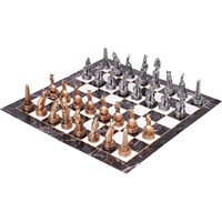 Jeu d'échecs en bois massif avec tiroir de rangement | Style vintage | Jeu d'échecs de voyage magnétique avec logo personnalisé par AYAANS