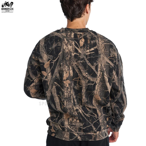 Diseña Tu Ropa, Prendas Básicas Transpirables, Mezcla de Algodón, Sudaderas de Camuflaje para Hombre, Elegantes, Cálidas para Invierno, Casuales, de Manga Larga - Product Image 5
