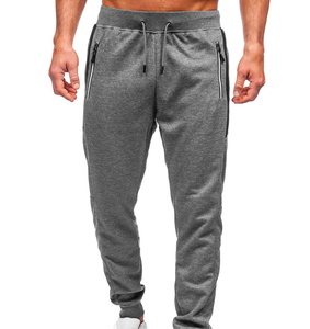 Pantalons de survêtement droits pour hommes, taille personnalisée, design personnalisé, solides, fitness, sport, séchage rapide, haute qualité - Product Image 1