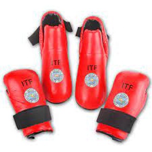 Etiqueta personalizada de buena calidad, diseño único, mejor precio, fabricante profesional para ITF, Taekwondo, zapatos y guantes - Product Image 5