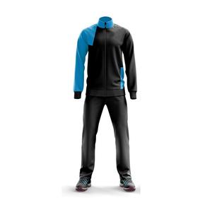 Fabricant de vêtements de sport ajustés personnalisés Ensemble 2 pièces Vêtements de sport pour hommes Football Running Jogging Suits Blank Unisex Tracksuit - Product Image 2