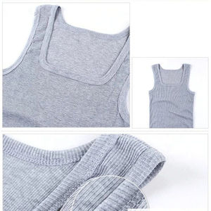 Camisetas sin Mangas para Hombre al por Mayor, Estilo Gimnasio, Cuello Redondo, Hombros Caídos, Talla Grande, Poliéster, Estilo 3D, para Entrenamiento y Fisicoculturismo - Product Image 6