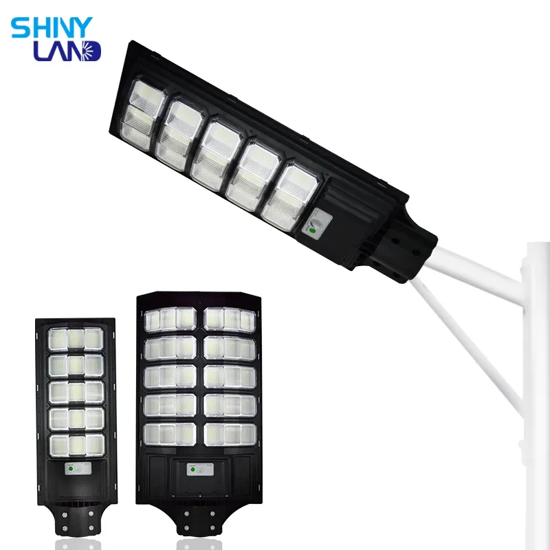 Custom Smart Afstandsbediening Led-straatverlichting Poly 10W 6V 1800W 3600W Waterdichte Ip66 Alle In een Led Zonne-straat Licht