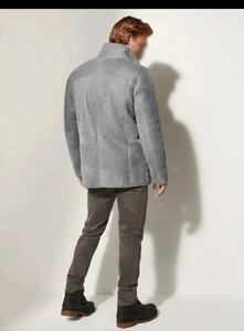 Manteau en peau de mouton Pierre pour homme - Cuir de qualité supérieure et chaleur confortable - Product Image 6