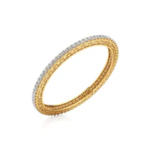 Bracelet jonc en diamant étincelant pour femmes - Product Image 2
