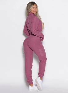 Lightweight Comfortable Breathable Eco-Friendly Quick Dry High Quality Winter <b>Women</b> <b>Trousers</b> Flat <b>Elastic</b> <b>Waist</b> Polyester/Cotton - Product Image 4