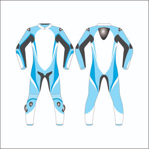 Combinaison de course pour moto et kart Combinaison de protection en cuir respirante pour le sport avec logo personnalisé Combinaison de qualité supérieure - Product Image 1