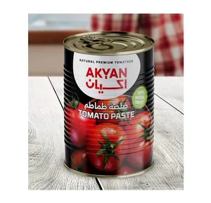 Professional in Supplying 100% Natural Food Consumption Tomato Paste 28%-30% at Low Market Price