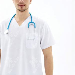 Lo último en uniformes médicos elegantes para hombres, conjuntos de uniformes de enfermería a la moda, uniformes de hospital - Product Image 6