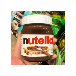 Nutella 750g por porción, 15g, 80 Kcal, 4.6g de grasa para porciones controladas. Ideal para untar en tostadas, croissants y panqueques. Suministro al por mayor. - Product Image 1