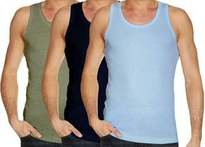 Débardeurs de sport en tricot uni pour hommes, impression par sublimation totale, lavage personnalisé, logo personnalisé, taille plus, décontracté, broderie OEM - Product Image 5