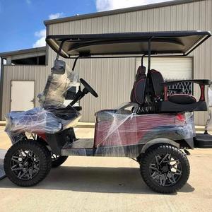 2025 voiturettes de golf électriques Gulf 1-2 sièges quatre roues hors route avec sièges pliants à vendre USA Floride - Product Image 1