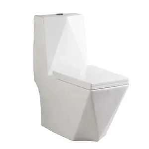 Sanitary Ware Bathroom Accessories Ceramic Siphonic One Piece Wc Closestool Toilet Supplier in China