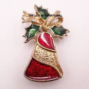 Campanas Metálicas Navideñas al por Mayor, Adornos de Campanas Pulidas, Juego de 2 Accesorios Colgantes para Decoración Navideña - Product Image 3