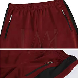 2025 nouvelle mode hommes été survêtement 100% coton course entraînement Jogging ensembles avec marque privée - Product Image 5