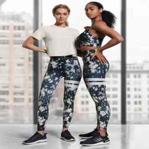 Wholesale <b>Women</b> Sublimation Print High Waist <b>Legging</b> Polyester Spandex Lined Yoga Pant <b>with</b> <b>Pocket</b> Warm All Season Workout Wear - Product Image 6