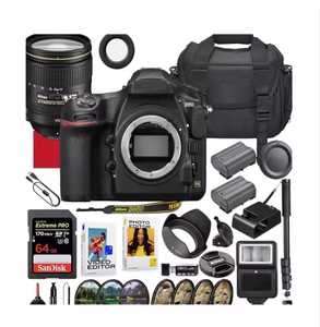 Nueva Cámara DSLR D850 FX D7500 de la MEJOR CALIDAD 100% con Lente AF-S ED VR de 24-120 mm F/4G + 64 GB Pro con Accesorios Adicionales - Product Image 1