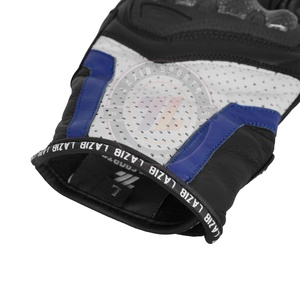 Men'<b>s</b> <b>Women</b> Kids Top Quality Leather Riding <b>Gloves</b> Summer Perforated Real Leather Color Block Lightweight Padded Touring <b>Gloves</b> - Product Image 6