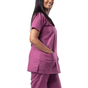 ชุดสครับแขนสั้นสำหรับผู้หญิงชุดสครับ100% - Product Image 3