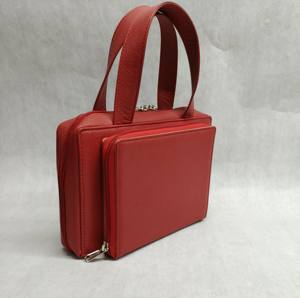 Étui en cuir pour Bible avec poche d'identification sur la fenêtre avant, étui pour livre de chants et d'hymnes, vente en gros en vrac, prix d'usine, fermeture éclair en PU imitation cuir, voyage sécurisé - Product Image 3