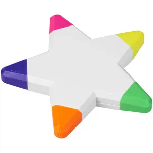 Solvig Marqueurs Personnalisés en Forme d'Étoile : Gadgets Uniques et Élégants pour Mettre en Valeur Vos Notes Importantes - Product Image 1