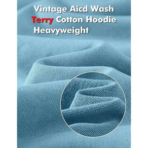 Sweat à capuche en molleton épais de qualité supérieure pour homme, imprimé et brodé sur mesure, 100% coton, épaule tombante, hiver - Product Image 6