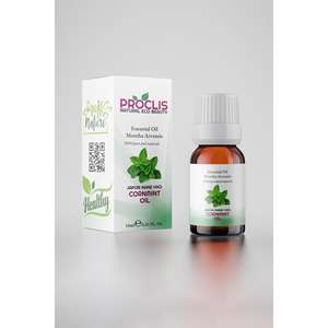 Huile essentielle de menthe poivrée japonaise 100% naturelle Huile de menthe verte avec bouchon pulvérisateur de 10 ml - Product Image 4