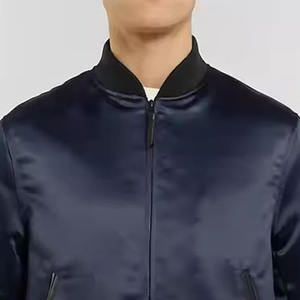 Chaqueta Universitaria de Satén Personalizada al por Mayor con Logotipo Personalizado de Primera Calidad, 100% Poliéster, ODM para Hombre - Product Image 5