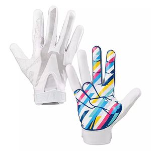 2025 Gants de gardien de but de football américain de haute qualité Nouveau design Style unique Vente en gros du Pakistan avec poignées - Product Image 3