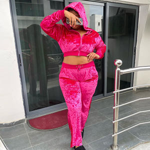 Sudadera con capucha, pantalones de chándal, conjuntos de Jogger, pantalones de carga, chándales Unisex, conjunto de 2 piezas, chándal de mujer Amir hecho por KING PLAY - Product Image 1