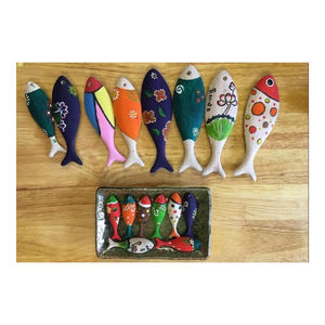 ของตกแต่งบ้านที่แกะสลักอย่างสวยงามเครื่องประดับปลาทำจากไม้แบบดั้งเดิมของเวียดนามส่งตรงจากโรงงานพร้อมบริการ OEM - Product Image 6