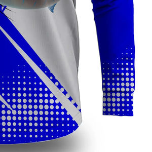 2025เสื้อตกปลาแขนยาวผ้าโพลีเอสเตอร์สแปนเด็กซ์เสื้อตกปลาลำลองระบายอากาศสำหรับผู้ชายบริการ OEM - Product Image 4