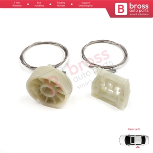 ชุดซ่อมมอเตอร์กระจกไฟฟ้าหลังซ้าย รุ่น BWR5495 สำหรับรถยนต์ 75 RJ MG ZT Brilliance B8 ปี 1998-2005 4/5 ประตู CVH101310 - Product Image 4