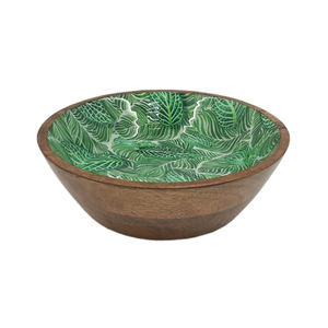 Bol à fruits et à salade rond en bois de style moderne fait à la main populaire pour la maison et les hôtels pour la nourriture servant de la vaisselle essentielle - Product Image 6