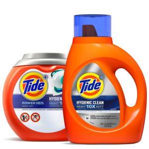 Cápsulas de detergente líquido para ropa Tide PODS, compatibles con HE, 76 unidades, poderoso 3 en 1, limpieza en un solo paso, aroma Clean Breeze - Product Image 3