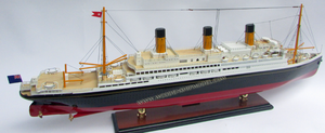 RMS MAJESTICS-modelo de barco, Crucero de madera, artesanía - Product Image 4