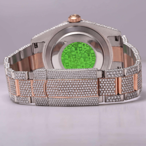 Reloj de pulsera de diamante Moissanite para hombre, superventas, banda de acero inoxidable, movimiento japonés, estilo Hip Hop helado - Product Image 2