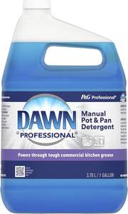 Paquete de detergente lavavajillas profesional Dawn y limpiador y desengrasante industrial simple (1 galón, 127.8 onzas líquidas) - Product Image 5